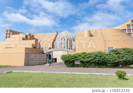 北海道釧路市 晴天の釧路市立博物館 北海道釧路市 晴天の釧路市立博物館 116813720