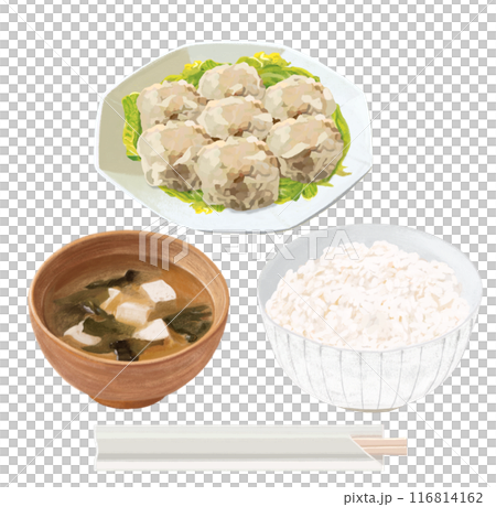 肉燒麥套餐 116814162