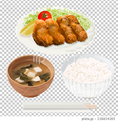 カキフライ定食 116814165