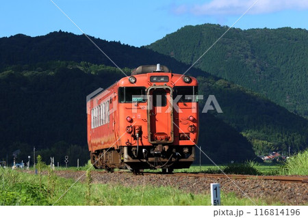 【JR西日本】キハ40形(山口線:徳佐〜船平山) 【JR西日本】キハ40形(山口線:徳佐〜船平山) 116814196