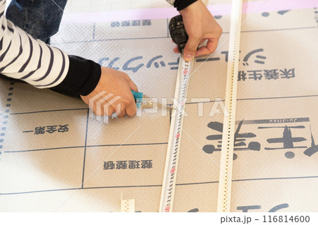 内装工事　クロス工事 116814600