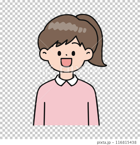 女の子イラスト 116815438