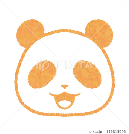 パンダの笑顔（オレンジ） 116815996