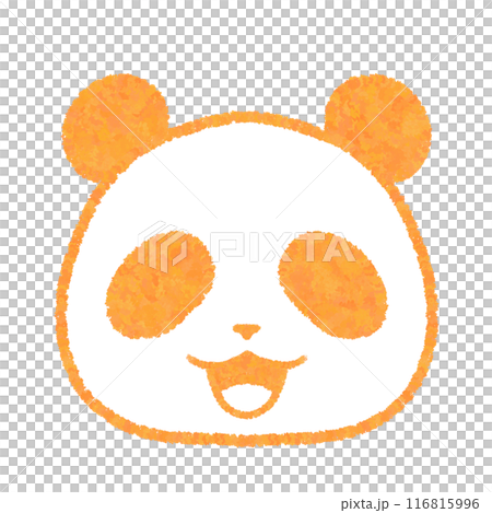 熊貓的微笑（橘色） 116815996