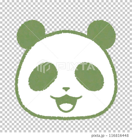 Panda's Smile (Green) 116816448