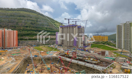July 20 2024 a view of Development at Anderson Road, hong kong July 20 2024 a view of Development at Anderson Road, hong kong 116817522