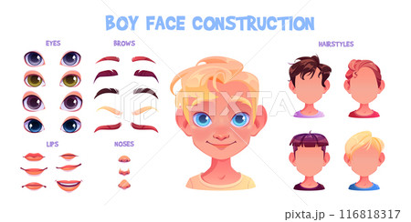Boy avatar construction kit 116818317