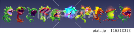 Scary monster carnivorous plants 116818318