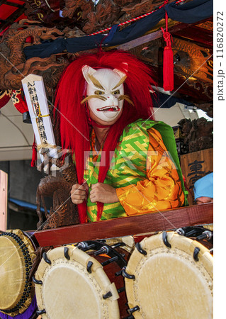 東京都 八王子まつり 山車辻合わせ 居囃子・天狐の舞 関東屈指の山車祭り 東京都 八王子まつり 山車辻合わせ 居囃子・天狐の舞 関東屈指の山車祭り 116820272