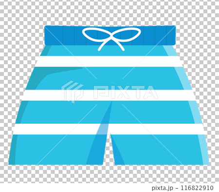 Swim trunks. Swim trunks. Vector illustration Swim trunks. Swim trunks. Vector illustration 116822910