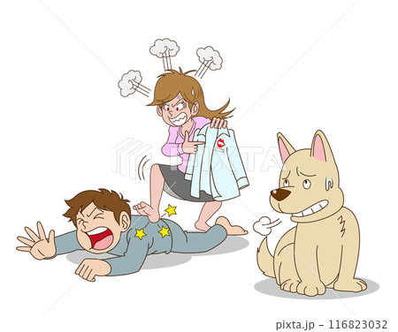 夫婦喧嘩は犬も食わぬ 116823032