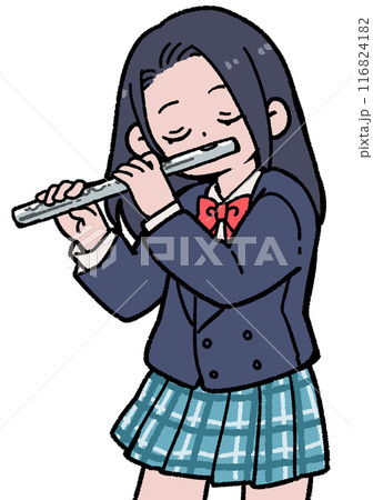 フルート奏者 116824182