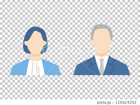 Middle-aged business people 116824202
