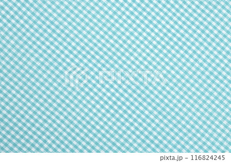 生地・ギンガムチェック柄・背景素材 116824245