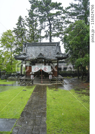 雨の八日堂 信濃国分寺 大黒天堂 雨の八日堂 信濃国分寺 大黒天堂 116824766