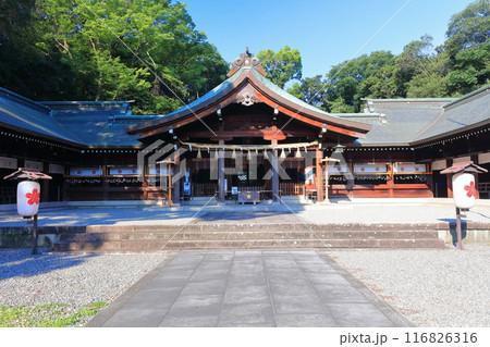 【香川県】香川縣護國神社（香川県護国神社）讃岐宮・拝殿　 116826316