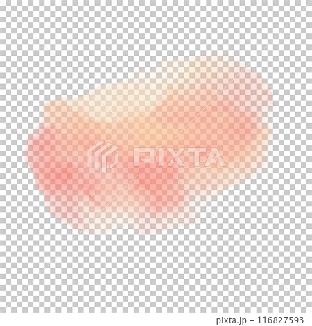Hand painted wet pink watercolor or ink splash on white background Hand painted wet pink watercolor or ink splash on white background 116827593