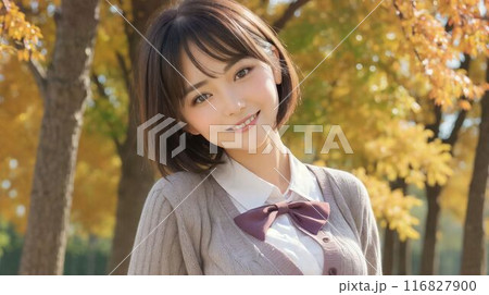 秋の少女/Girl in Autumn 116827900