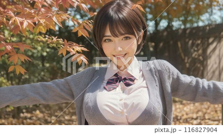 秋の少女/Girl in Autumn 116827904