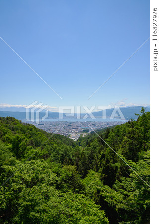 塩嶺御野立公園展望台からの絶景【岡谷市】 116827926