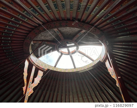 モンゴルのゲル 遊牧民の家 モンゴルのゲル 遊牧民の家 116829097