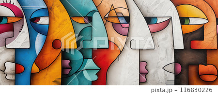Modern Abstract Art - Unique Design Image 116830226