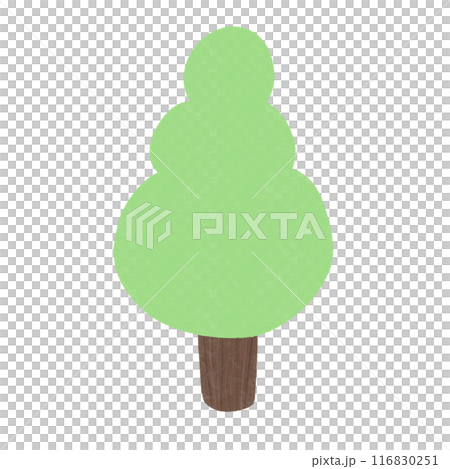 Cute Tree Cartoon illustration Tree Watercolor Style Mini Tree Cartoon Doodle Tree Cartoon 116830251