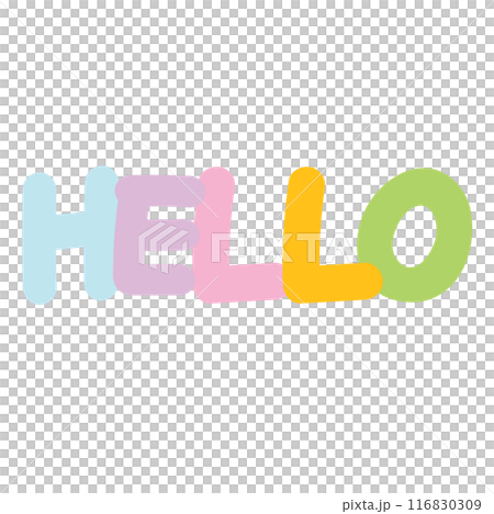 Pastel illustration of HELLO letters for cute patches, brooch, shirt print, logo, icon, stickers, decoration, cartoon, girly stuff, font, typography, branding, emoji, greeting card, print, souvenir Pastel illustration of HELLO letters for cute patches, brooch, shirt print, logo, icon, stickers, decoration, cartoon, girly stuff, font, typography, branding, emoji, greeting card, print, souvenir 116830309