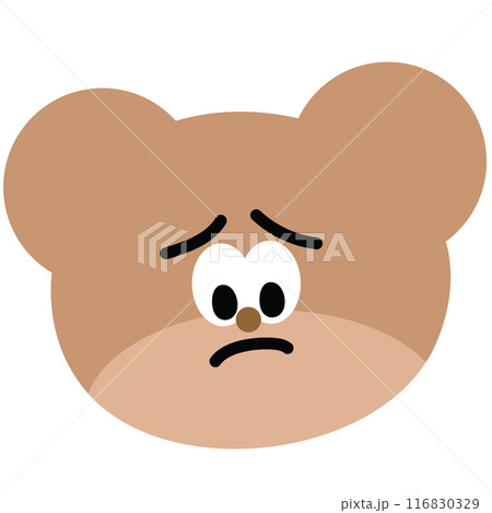 Sad teddy bear illustration for cartoon, character, comic, mascot, cute patches, plush toy, doll, brooch, animal, shirt print, zoo, toddler, baby, children, logo, icon, post card, emotion, expression Sad teddy bear illustration for cartoon, character, comic, mascot, cute patches, plush toy, doll, brooch, animal, shirt print, zoo, toddler, baby, children, logo, icon, post card, emotion, expression 116830329