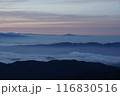 石川県　白山市　白山からの風景　白山 116830516