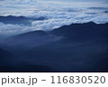 石川県　白山市　白山からの風景　白山 116830520