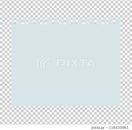 Loose-leaf memo frame, blue 116830961