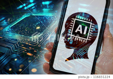 生成AI、テキスト生成AI、対話型AI、人工知能チャットボット 116831224