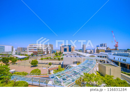 日本の藤沢都市景観 7月。東海道本線 辻堂駅などを望む=22日 日本の藤沢都市景観 7月。東海道本線 辻堂駅などを望む=22日 116831284