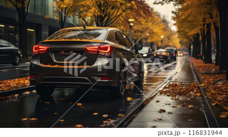 Luxury car, street photography 116831944
