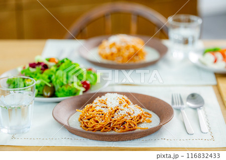 おいしそうなスパゲティ おいしそうなスパゲティ 116832433