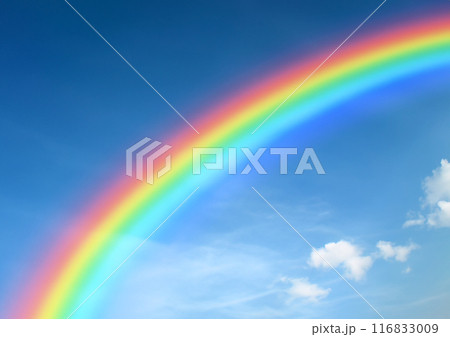 青空にかかる虹 116833009