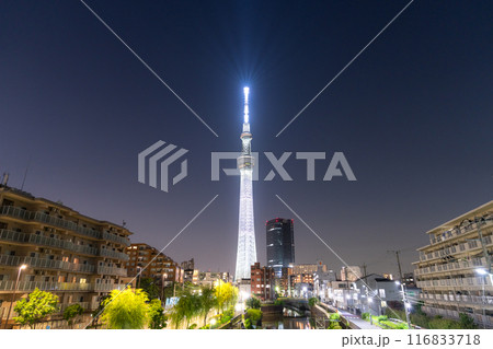 《東京都》スカイツリーの夜景 116833718