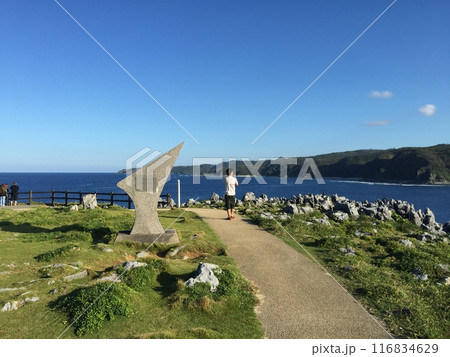 沖縄本島最北端の絶景 辺戸岬 116834629