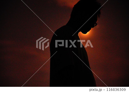 月光に照らされて 116836309