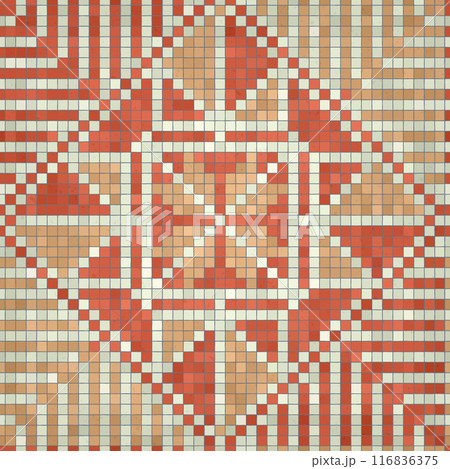 Mosaic tiles vector background 155 Mosaic tiles vector background 155 116836375