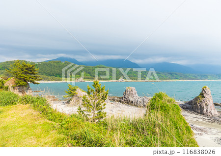 青森県深浦町　森山海岸 116838026