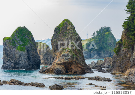 青森県深浦町　森山海岸 116838057