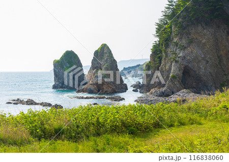 青森県深浦町 森山海岸 青森県深浦町 森山海岸 116838060