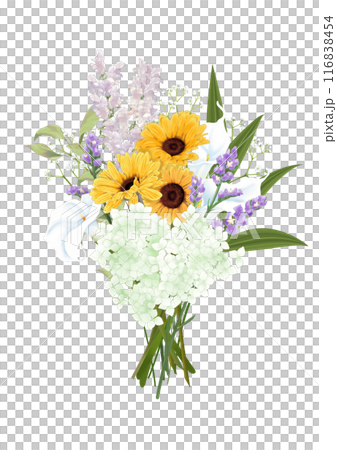 Various flower bouquets 116838454