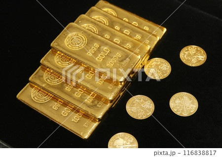 金インゴット 金インゴット 116838817