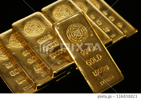 金インゴット 116838821