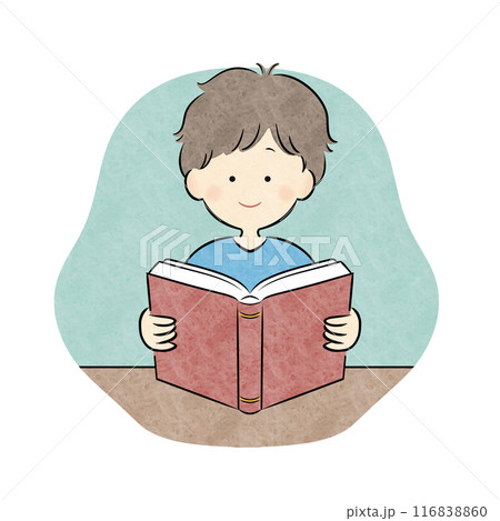 読書 男の子 116838860