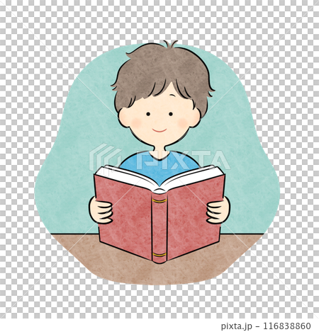 読書 男の子 116838860