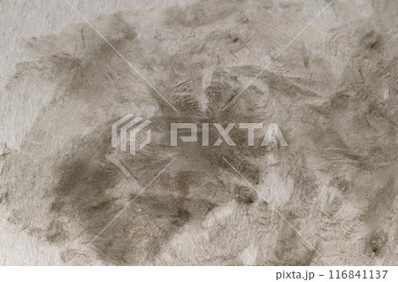 ちぎり和紙による濃淡背景素材(グレー) ちぎり和紙による濃淡背景素材(グレー) 116841137